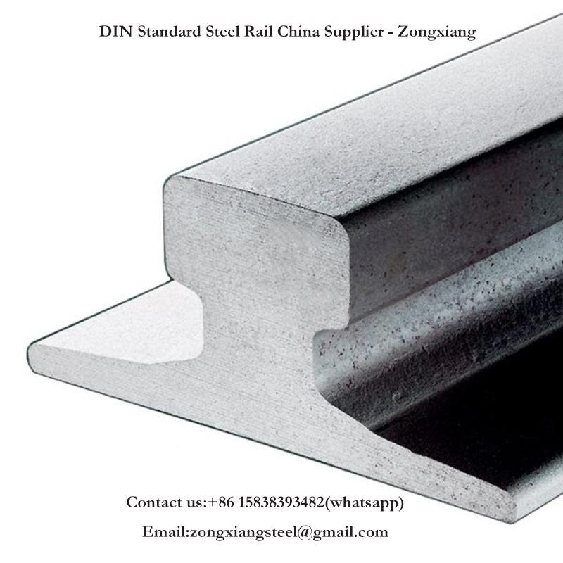 DIN536 standard A100 steel rail track for sale