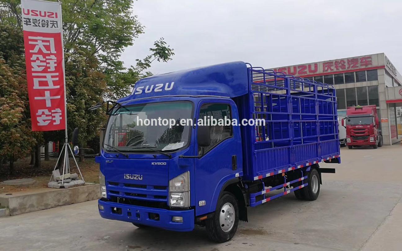 4X2 ISU-ZU Light Fence Cargo Truck Stake Vehicle for sale 