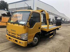 New Isu-zu 4.2m Wrecker Tow truck Flatbed Tilt Tray Road Recovery Truck for sale