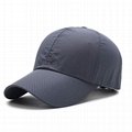 Fashion Quick Dry Baseball Hats Plain Dad Hat Runner Hiking Sun Cap Custom Men W