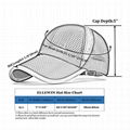 Fashion Quick Dry Baseball Hats Plain Dad Hat Runner Hiking Sun Cap Custom Men W