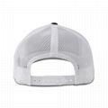 Factory Price Custom Embroidered Baseball Cap Texas State Flag Patch Gray White 