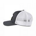 Factory Price Custom Embroidered Baseball Cap Texas State Flag Patch Gray White 