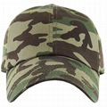 Classic organic Cotton Made Adjustable Cap Fits Camo Hat Unstructured Dad cap