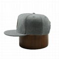 Custom Leather Patch Logo Snapback Hats New Flat Bill Snapback Cap Era Factory