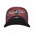 New Custom Blank Era Snapback Caps Hats Embroidery Topi with string