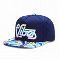 Customize Snapback Cap Bulk Stocks Printed Brim Casquette Ajustable Manufacturer