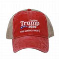 Wholesale Embroidery Trump 2020 Keep America Great Campaign Baseball Trucker Cap