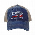 Wholesale Embroidery Trump 2020 Keep America Great Campaign Baseball Trucker Cap