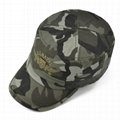 Custom camo types of hats indian army cap green military hat cap