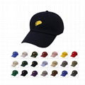 Custom Washed short brim sports outdoor hat daddy hats New York style