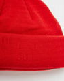 High Quality Red Wool Cable Knit Beanie Hat Custom Winter Hats Fisherman Beanie 3