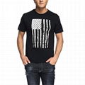 OEM Mens Summer Tshirt Triblend Fabric Streetwear Slim Fit Men Tshirt 