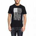 OEM Mens Summer Tshirt Triblend Fabric Streetwear Slim Fit Men Tshirt 