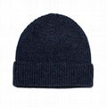 Cable Knit Fisherman Beanie Hat 100% Merino Wool Daily Warm Soft Hat