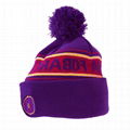 Wholesale pompom hat running beanie hats baby boy girls wool Knitted hat