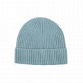 Hot sale soft cashmere blank beanie hats short beanie knitted custom toque