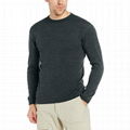 Wholesale blank merino wool t-shirt full sleeve t shirt mens clothing shirt