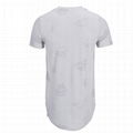 New design t shirt swag plain men's distressed swag t shirts hipster drop tail