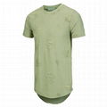 New design t shirt swag plain men's distressed swag t shirts hipster drop tail