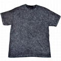 Wholesale sport wear blank distressed t shirts mineral wash running tee shirts