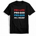 USA Trump T Shirt Make America Great Again MAGA 45th President Graphic Shirt