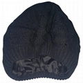 Custom satin lined beanie plain winter hats slouchy crochet pattern beret cap