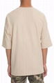 Hipster drop shoulder t-shrits oversized blank  60 cotton 40 polyester short 