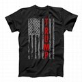 Custom Black T-shirt Election Cheap Slogan Printed 120 gsm T Shirt Donald Trump