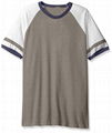 Alternative Raglan 3/4 Sleeve Tshirt Blank Men's Vintage Jersey Slap Shot Tee