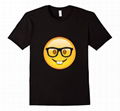 Cute Emoji Shirt With 100% Cotton Couple Matching Cartoons Summer Tees Tops