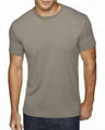 Simple style men clothes t shirt 90% polyester 10% cotton crew blank t shirt
