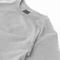 Hot sale plain 100% cotton t shirts short sleeve mens scoop scallop hem t shirts