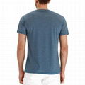 Men's Casual Slim Fit Short Sleeve T-Shirts Cotton Plain Tshirt Mens Henley 3