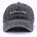 Hot sale dad cap custom embroidery washed cotton baseball cap hats vintage
