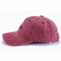 Hot sale dad cap custom embroidery washed cotton baseball cap hats vintage