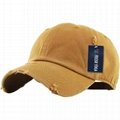 Wholesale distressed dad hats custom your logo hip hop outdoor sports cap