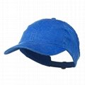 Hot Selling Womens Vintage Washed Cotton Backless Baseball Cap Ponytail Hat