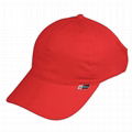 Wholesale red Baseball Ponytail Cap for lady hairs hats ponycap sports hat