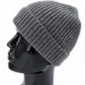 Best Selling 100% Merino Wool Beanie Custom Knit Hat Fisherman Beanie Cap