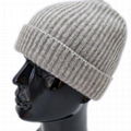 Best Selling 100% Merino Wool Beanie Custom Knit Hat Fisherman Beanie Cap