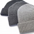 Best Selling 100% Merino Wool Beanie Custom Knit Hat Fisherman Beanie Cap