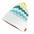 Beanie Hat Custom Logo Baby Beanie Cotton Own Design Jacquard Hat Winter Beanie 