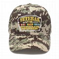 Trucker Hat Veterans for Trump Camouflage Baseball Cap HooK and Loop Closure Hat