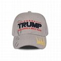 3D Embroidery America Hat Donald Trump 2020 USA Cap Adjustable Baseball Hat