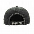 Custom Distressed Baseball Cap Washed Cotton Embroidered Unconstructed Hat