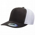 Hot sale 6 panel the classic snapback sticker cap blank mesh trucker hat