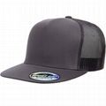Hot sale 6 panel the classic snapback sticker cap blank mesh trucker hat