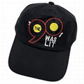 Wholesale Unstructured Dad Hats Baseball Cap Number 90s Lit Embroidered Logo