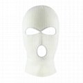 Personalized Ski 3 Hole Knit Acrylic Outdoor Balaclava Face Mask